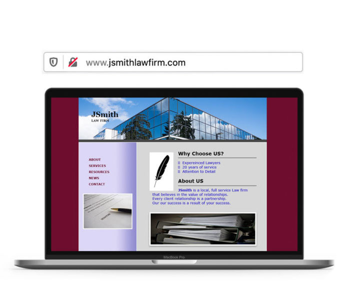 Signalling quality with your website